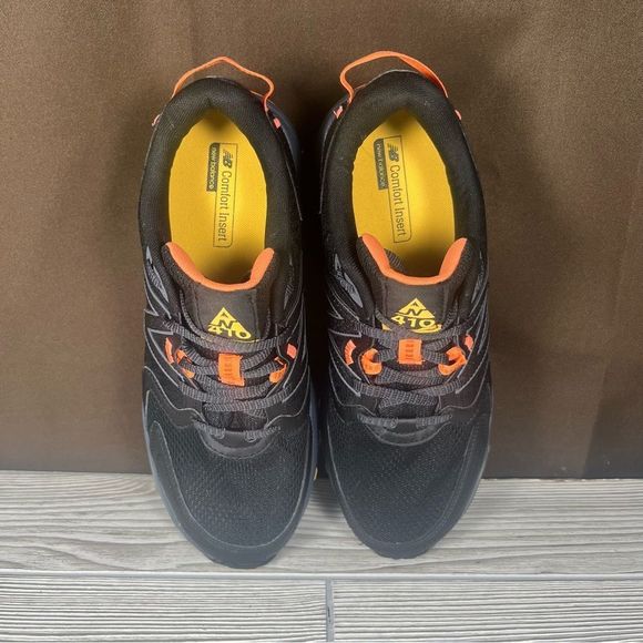 New Balance 410 v7 Black Orange Trail Running Shoe Mens 9 - Picture 7 of 9
